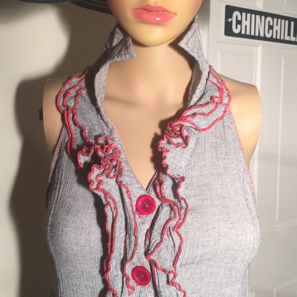 Fun Fun Fun Mini Dress! Button Down! - image 4